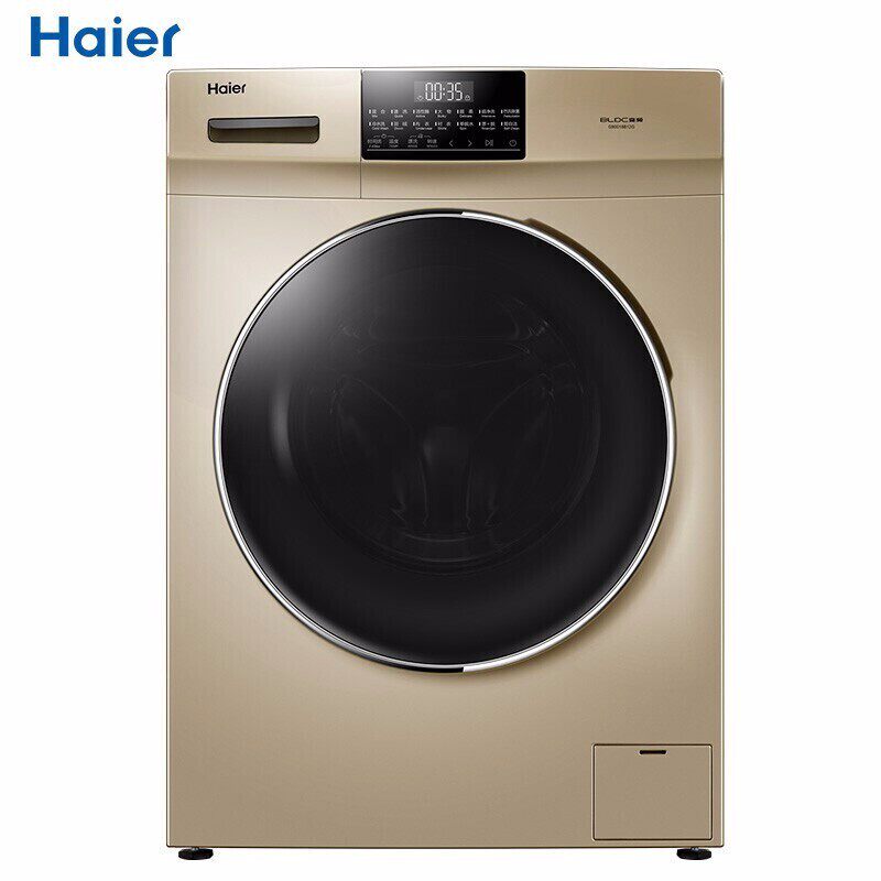 haier /海尔g100018b12g洗衣机 海尔华双优品洗衣机