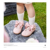 Демисезонные детские туфли для кожаной обуви для принцессы для раннего возраста, тренд сезона, в западном стиле, мягкая подошва