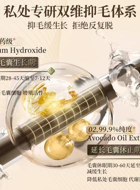 【私处专研】深层脱毛温和不留黑