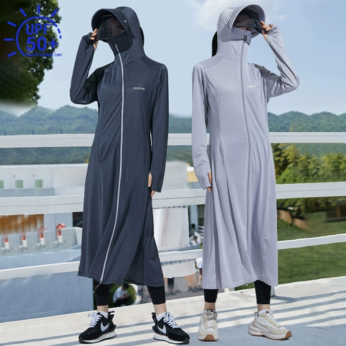 Летняя дышащая шелковая одежда для защиты от солнца, защита от ультрафиолета, защита от солнца