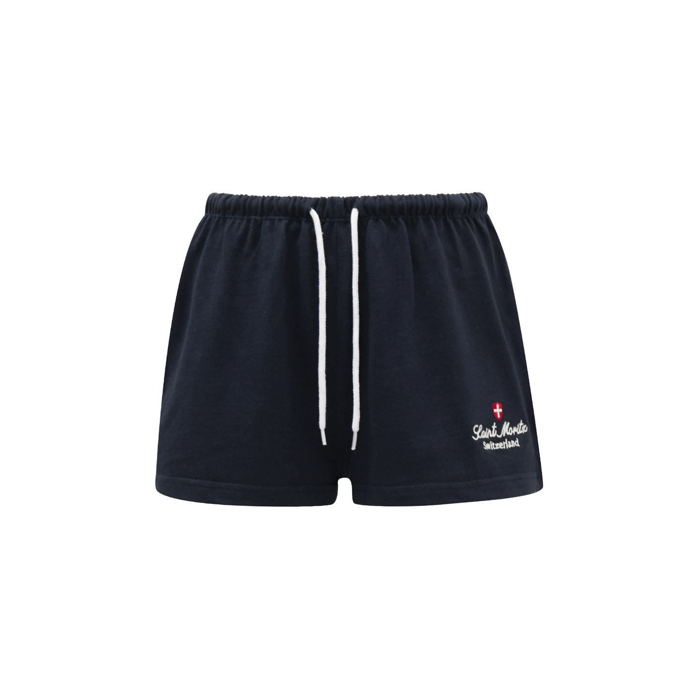 Brandygirl新款bm短裤瑞士字母刺绣松紧腰宽松显瘦百搭运动短裤女,淘宝优惠券,粉丝福利购,淘宝优惠卷