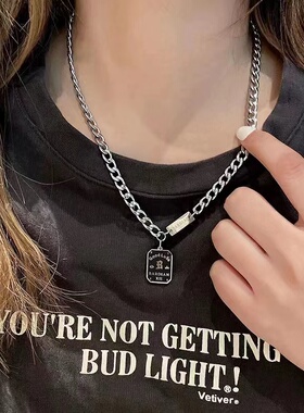 太钢NK链通用新款太钢项链福利款