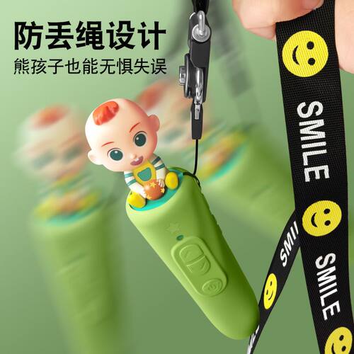 适用于jojo点读笔g4保护套硅胶套纠纠点读笔套赳赳收纳盒便携挂绳硅胶套真机开模全面保护防摔减震手提配件 - 图1