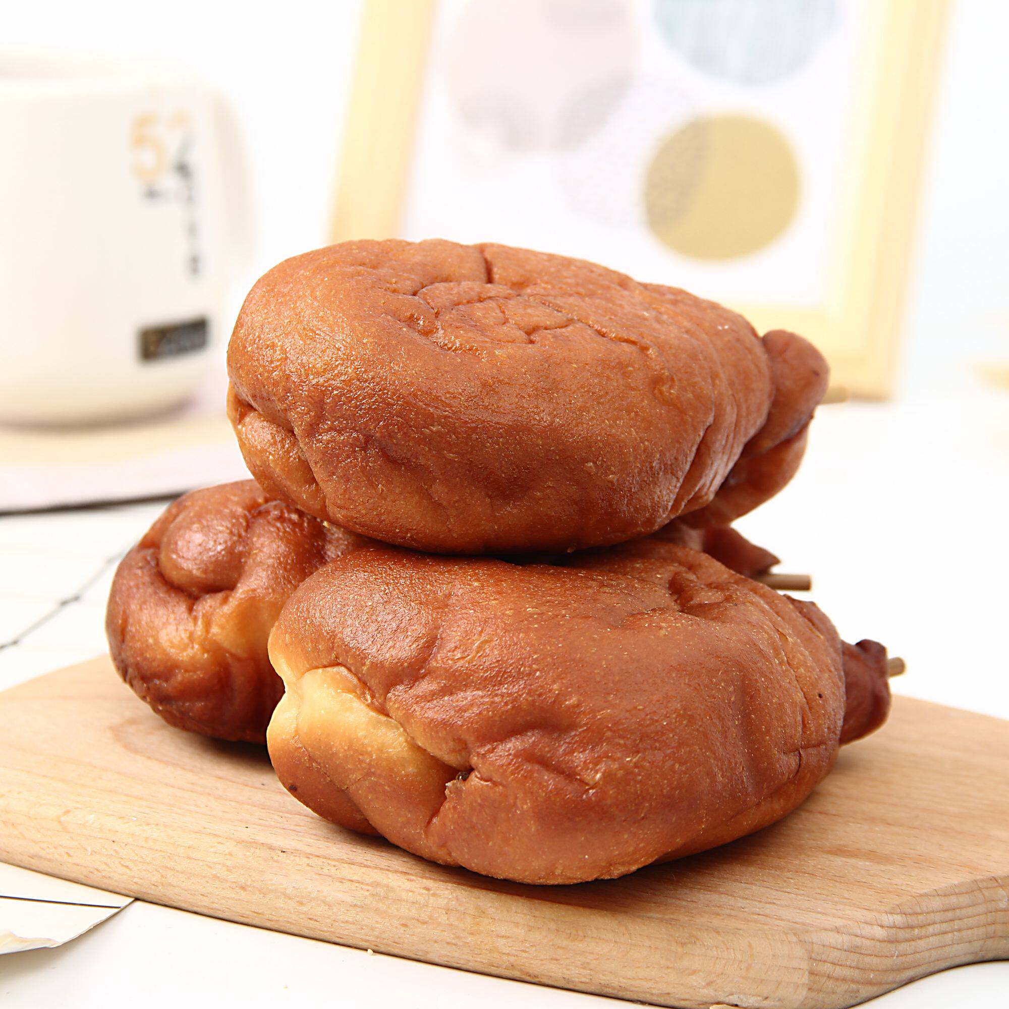 老式鸡腿面包北京风味儿时童年怀旧早餐火腿热狗整箱糕点解馋小吃