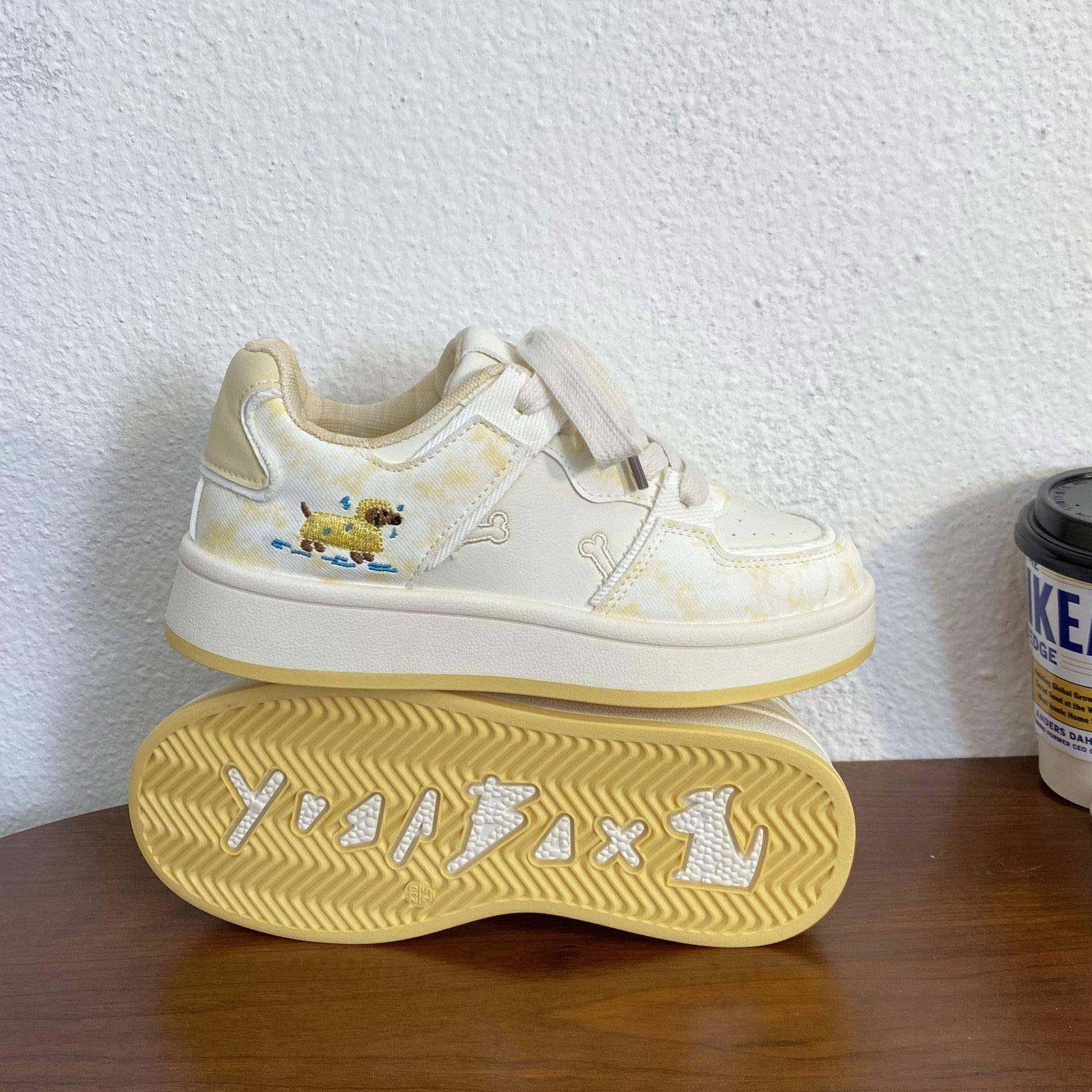 小众板鞋女2025新款秋季配裙子学生运动休闲时尚厚底百搭小白鞋女,淘宝优惠券,粉丝福利购,淘宝优惠卷