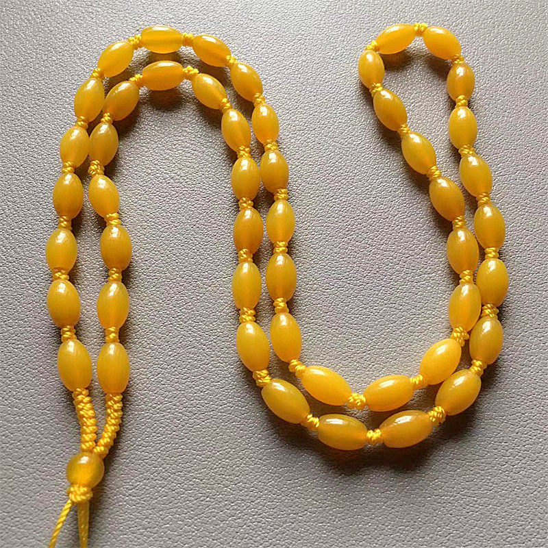 天然黄玛瑙米珠项链绳黄金蜜蜡水晶黄龙玉挂件配绳男女玛瑙吊坠绳,淘宝优惠券,粉丝福利购,淘宝优惠卷