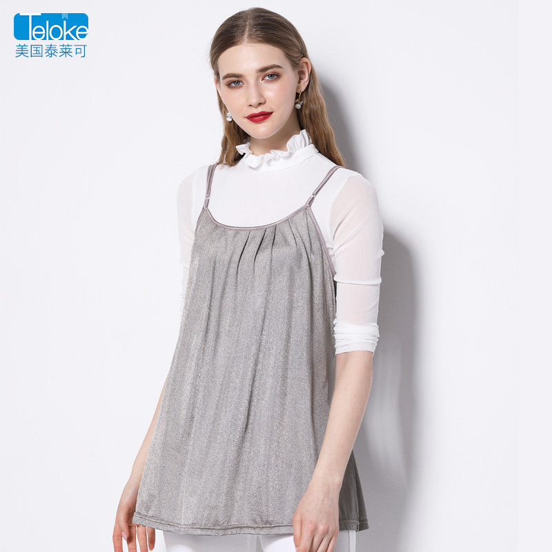 美国teloke泰莱可怀孕上班防辐射服 泰莱可防辐射裙