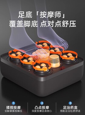 德国进口泡脚桶家用电动足浴盆