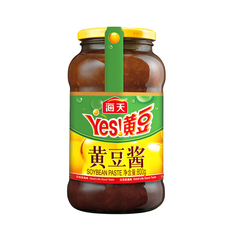 海天黄豆酱800g 送香油70ml