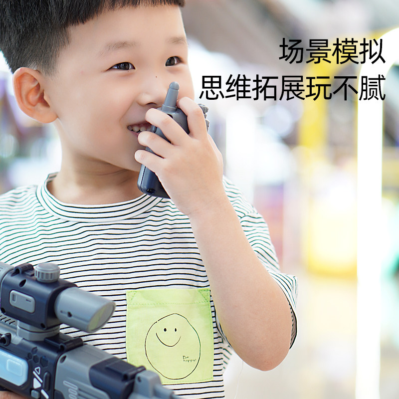 儿童玩具枪电动声光仿真3-8岁枪 科贝罗电动玩具枪