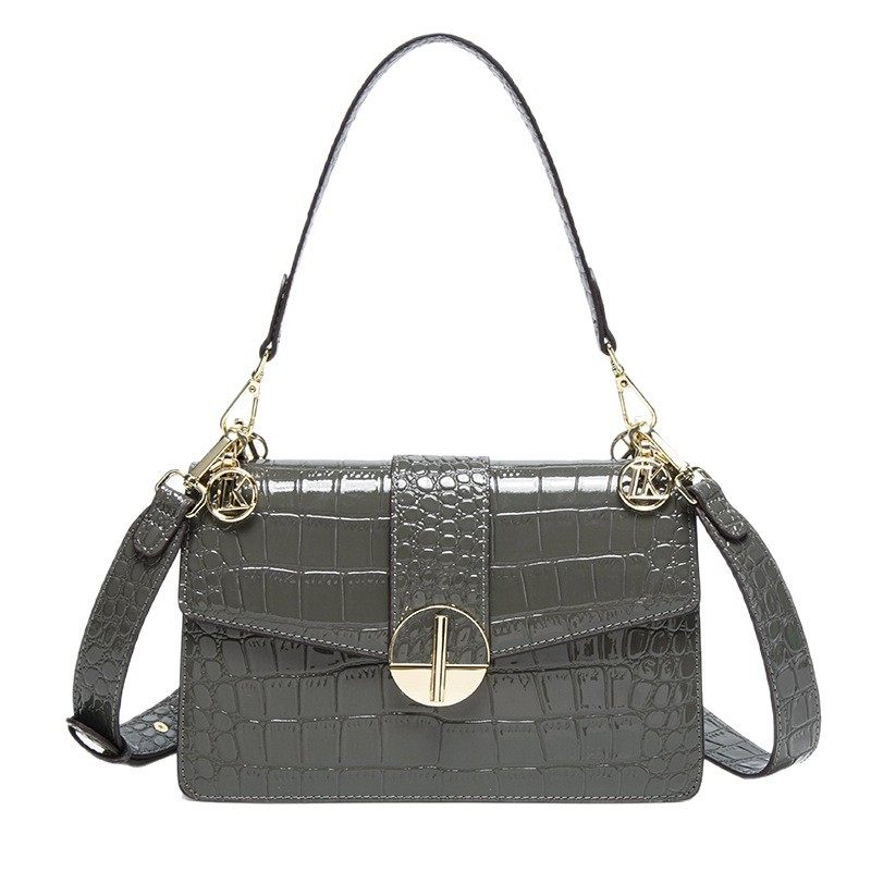 鳄鱼纹高级感时尚腋下包超火洋气百搭小方包大容量通勤单肩斜挎包,淘宝优惠券,粉丝福利购,淘宝优惠卷