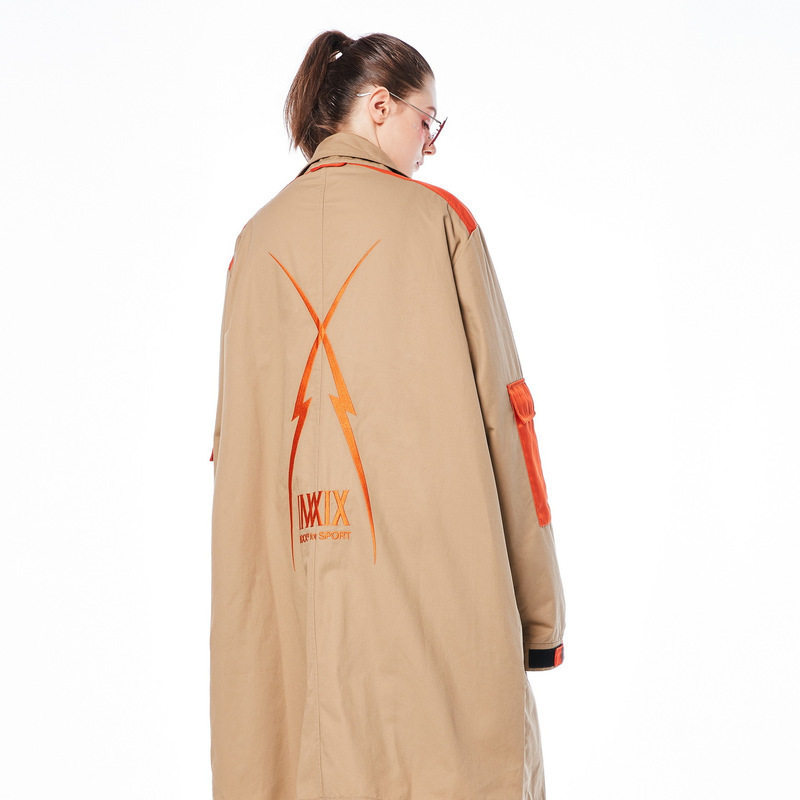 inxx sports2025年冬季原创潮牌工装贴袋装饰织带设计长棉服,淘宝优惠券,粉丝福利购,淘宝优惠卷