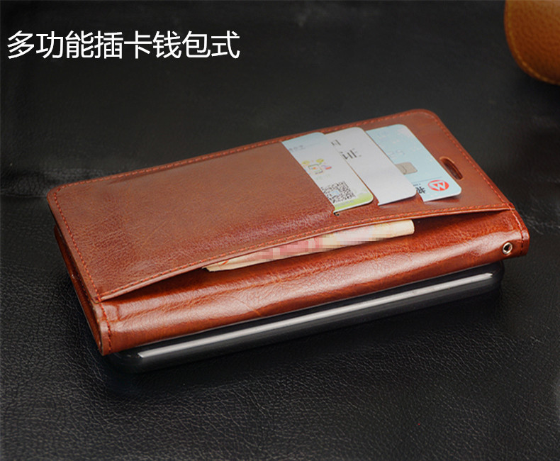 华为畅享8Plus手机壳5.93英寸翻盖式皮套FLA-AL10保护套畅想8plus全包硅胶防摔商务高档插卡手机套钱包男女款 - 图1