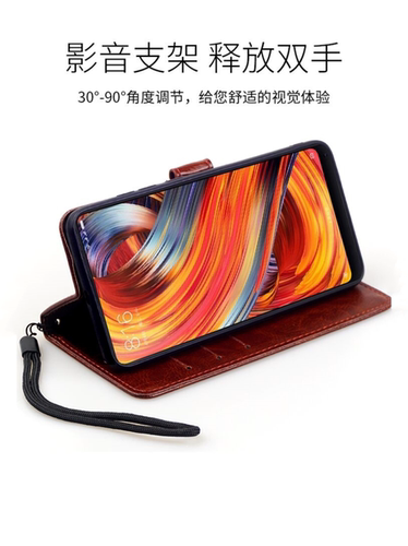适用红米note12turbo手机壳Redmi Note12Turbo翻盖式皮套23049RAD8C全包防摔硅胶软保护套男女款简约插卡外壳 - 图3