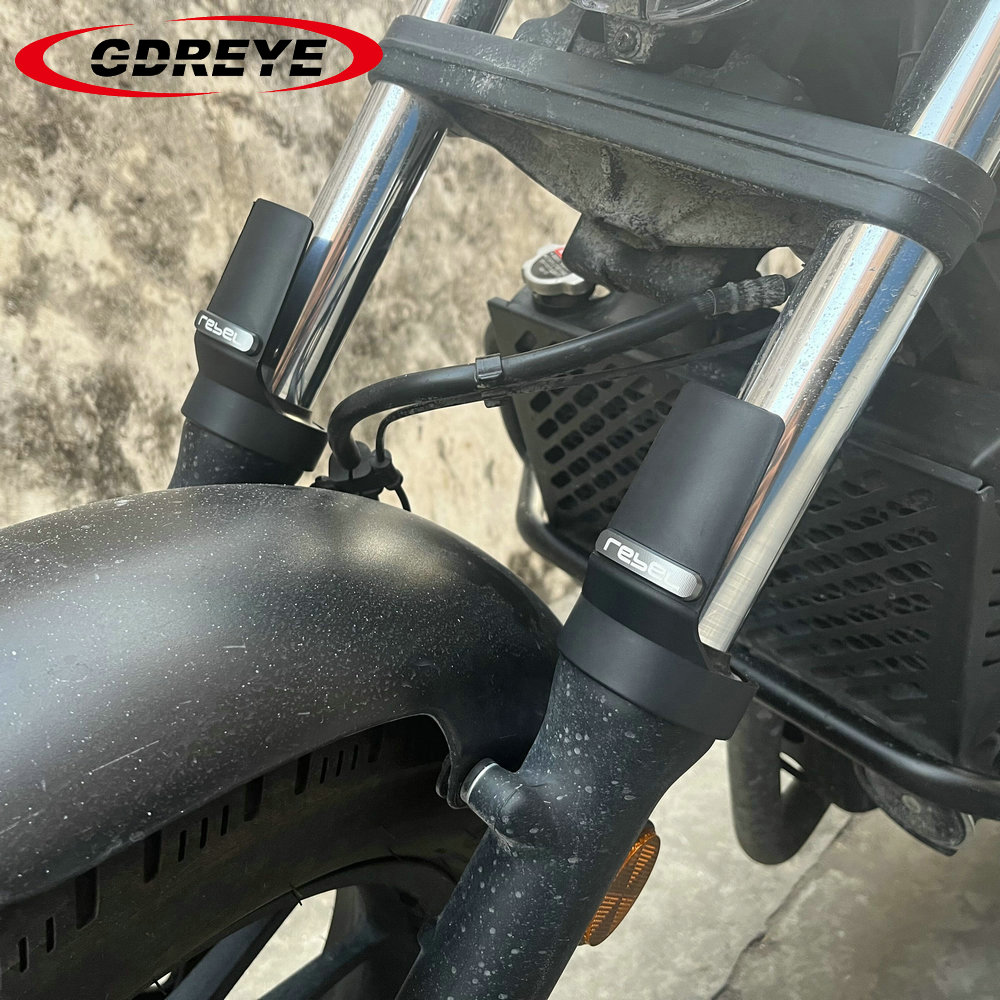 适用本田CB1100 cb400x cb400F前减震保护沙盾减震盖罩-图1