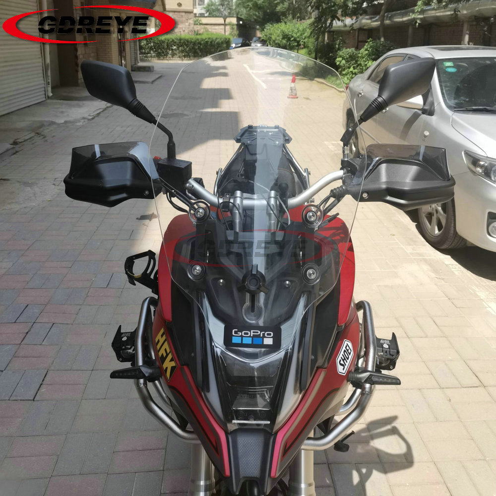 隆鑫无极300DS LX 500DS 525DS 650DS改装护手加高片护手罩挡风罩 - 图0