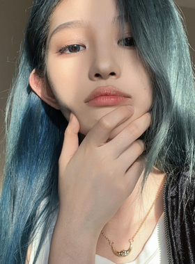 SNH48王奕同款人脸月亮项链