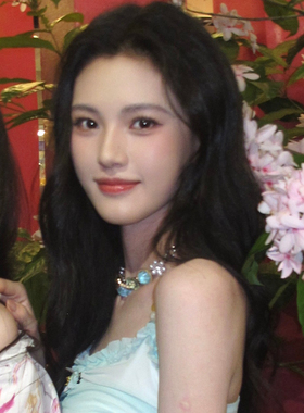 沈羽洁同款项链复古花朵串珠项链甜美波西米亚度假风choker锁骨链