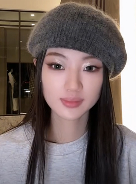 单依纯同款帽子女贝雷帽