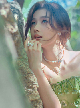 卢昱晓同款珍珠项链法式高级感