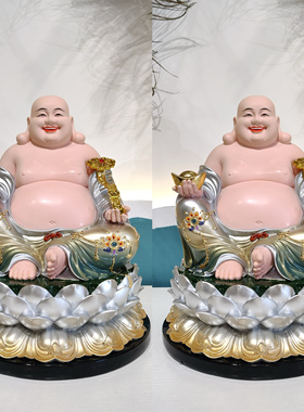 直销佛家娑婆四观音弥勒佛地藏王家用供奉佛像神像树脂玻璃钢摆件