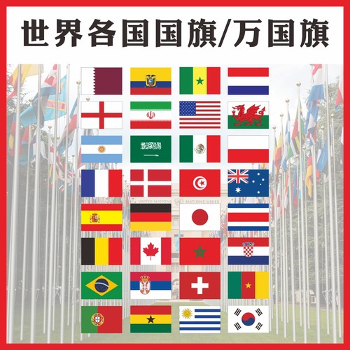 世界各国国旗非洲旗美国德国法国意大利日本韩国万国旗定制外国旗帜欧盟东盟亚洲船用国旗户外旗挂旗防水防晒 - 图2