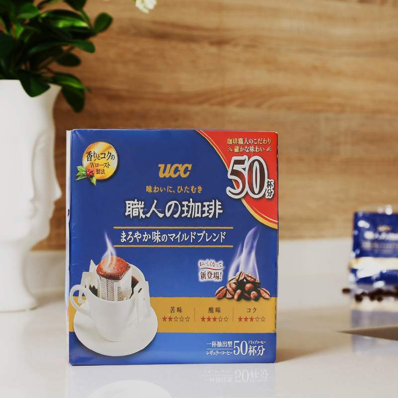 Ucc悠诗诗滴滤式职人咖啡粉50p 盒日本进口正品 Ucc悠诗诗滴滤式职人咖啡粉50p 盒日本进口正品
