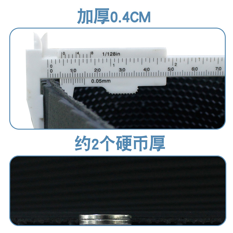 适用豪爵新款摩托车UCR100踏板垫防水耐磨无味橡胶脚垫HJ100T-10 - 图3