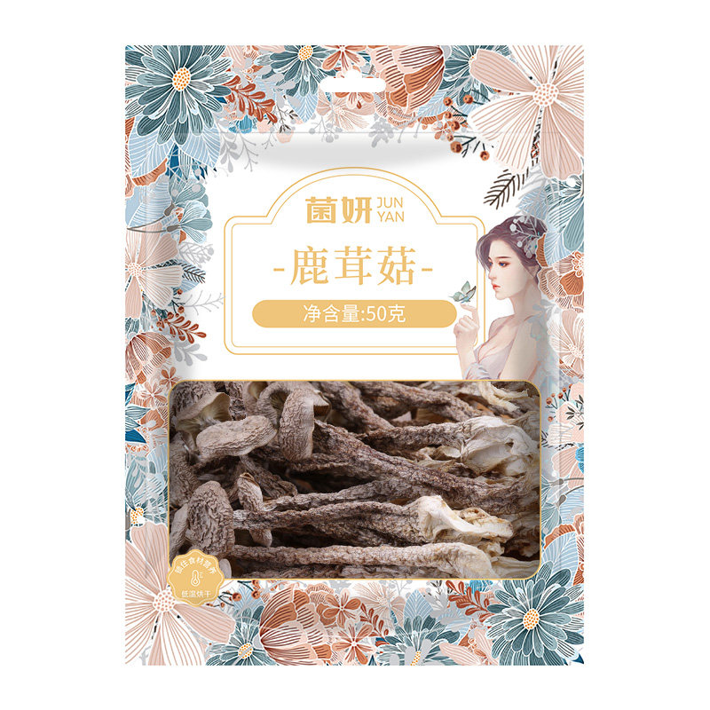 【50克X2包】菌妍鹿茸菇干货鹿茸菌食用菌香菇姬松茸羊肚菌2