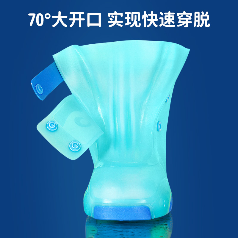 Smally鞋套儿童防水加厚耐磨防滑雨靴套男童女童小学生用雨鞋套