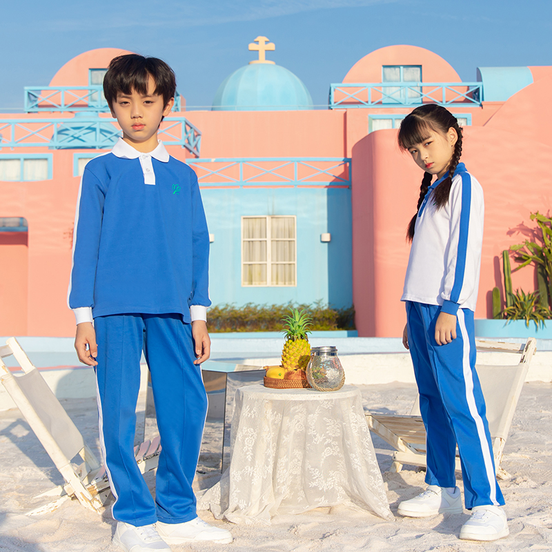 活力深圳校服小学长裤小学生男女夏秋冬装运动服裤子 - 图1