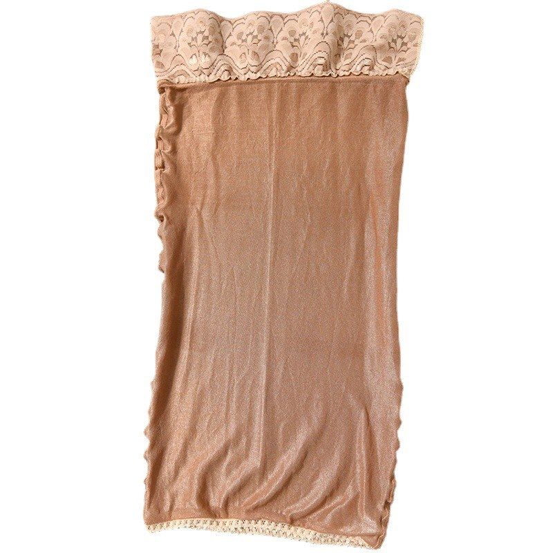 性感女蕾丝超短裙包臀半身裙一步紧身油光修身显瘦短裙半身短裙 - 图3