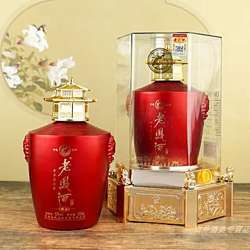 陕西老凤酒52度白酒6瓶精美喜庆礼盒[1000元优惠券]-寻折猪