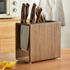 Yuran knife storage rack household knife holder solid wood