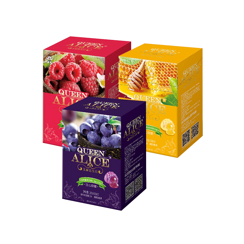 旺旺queen alice注心qq糖橡皮糖果 八阵图食品专营糖果