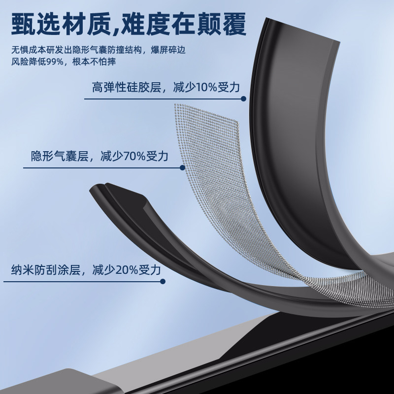 适用红米k70手机壳新款磨砂玻璃小米k70pro高端龙年全包镜头防摔redmik70e高级感男士硅胶超薄散热女生保护套-图3