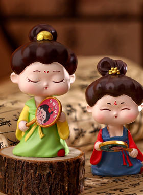 西安文创纪念品唐仕女摆件