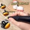 Nail Art Ring Front Dust Brush Back Ring Dust Brush Finger-buckle Fine Soft Brush Nail Sweeping Gray Manicure Tool