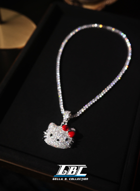 GBC凯蒂猫吊坠蝴蝶款项链