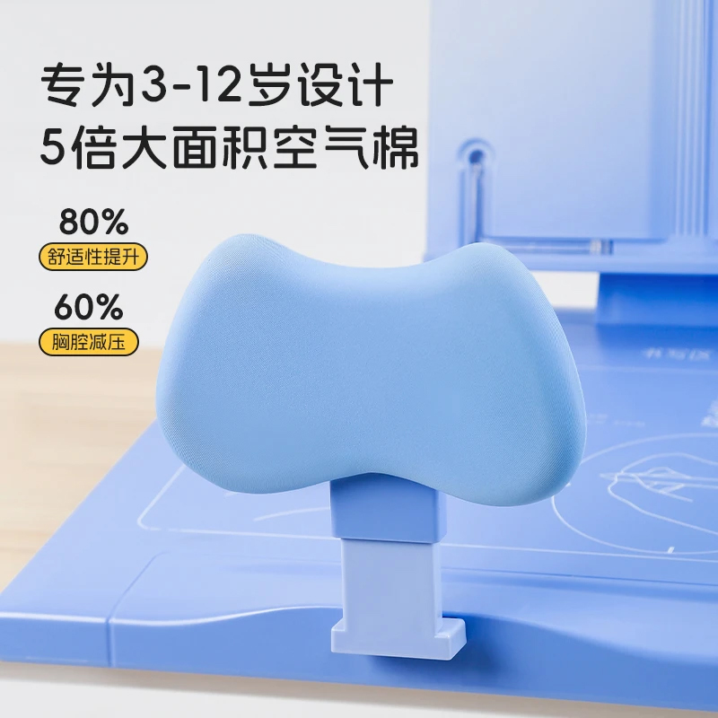 【护眼神器】儿童坐姿矫正器小学生坐读写一体阅读架桌面款支架-W - 图1
