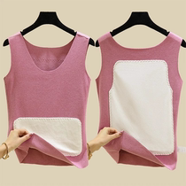 Pregnant Woman Warm Vest Plus Suede Thickened Loose Inner Lap Harness Blouses Winter Pregnancy Fashion Foreign Air Winter Clothing Tide