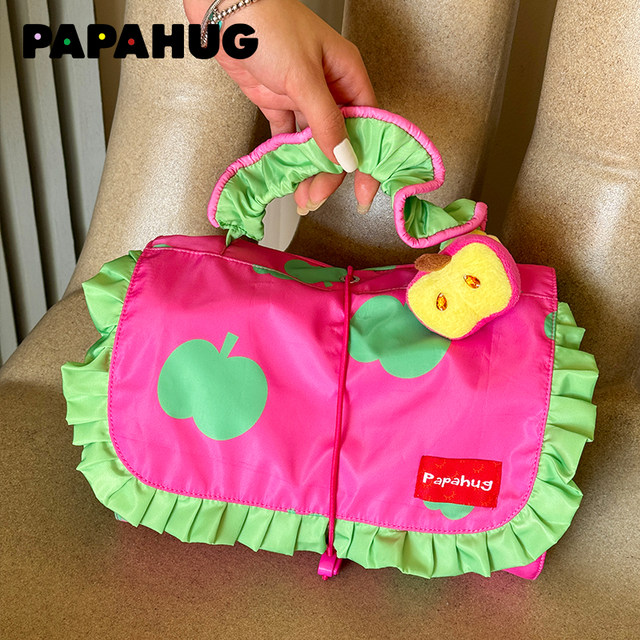 PAPAHUG Travel Toilet Bag Women's Egg Roll Storage Bag Disassemble Foldable Makeup Bag Portable Storage Bag