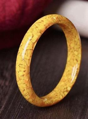 2026高含量朱砂手镯紫金砂雄黄晶体本命年男女款护身符叮当镯礼物