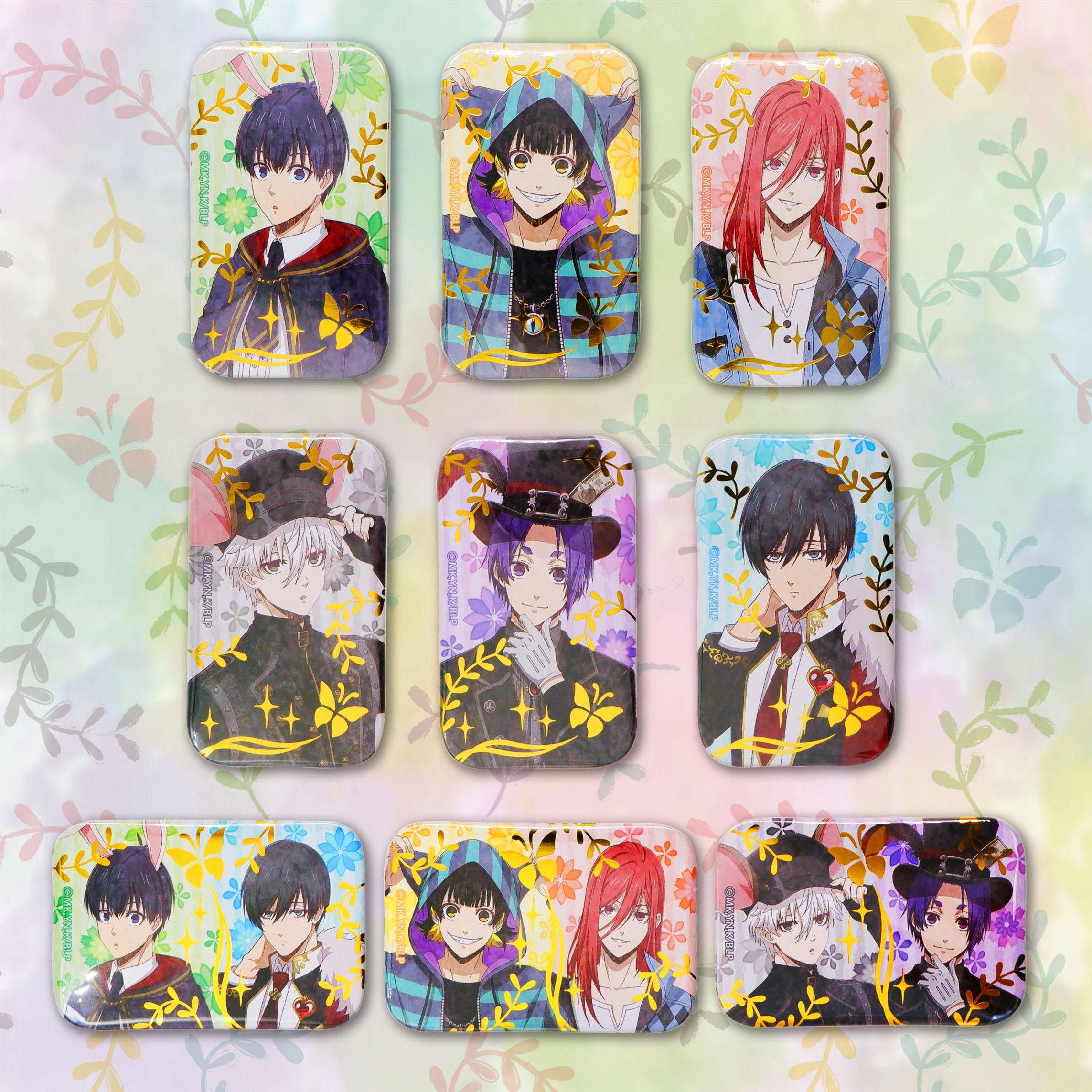 南漫社正版 日谷 蓝色监狱 蓝锁 徽章盲盒吧唧 立牌 宝石卡盲抽,淘宝优惠券,粉丝福利购,淘宝优惠卷