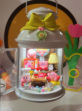 星之卡比烛台diy小夜灯手办摆件送闺蜜朋友创意儿童情侣生日礼物