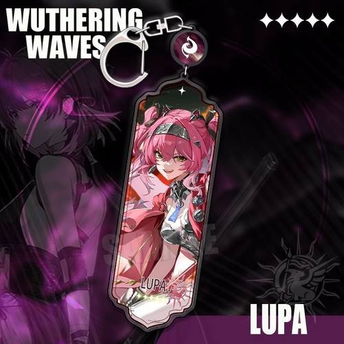 鸣潮游戏周边赞妮坎特雷拉卡提希娅长条亚克力钥匙扣挂件通包装饰 - 图1