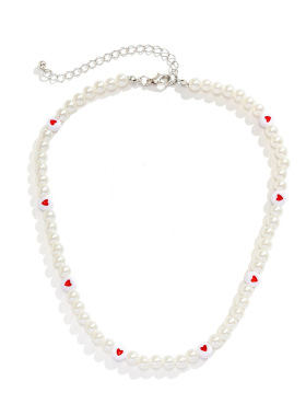 欧美跨境饰品度假风甜美百搭仿珍