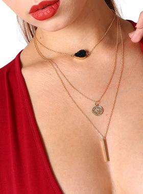 欧美跨境饰品复古民族风夸张项饰