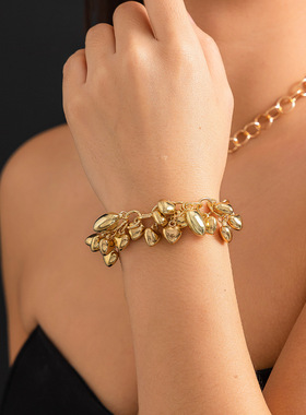 欧美跨境饰品甜酷风爱心吊坠项链