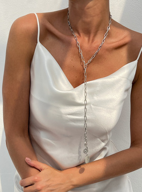 欧美跨境时尚ins风金属头像吊牌